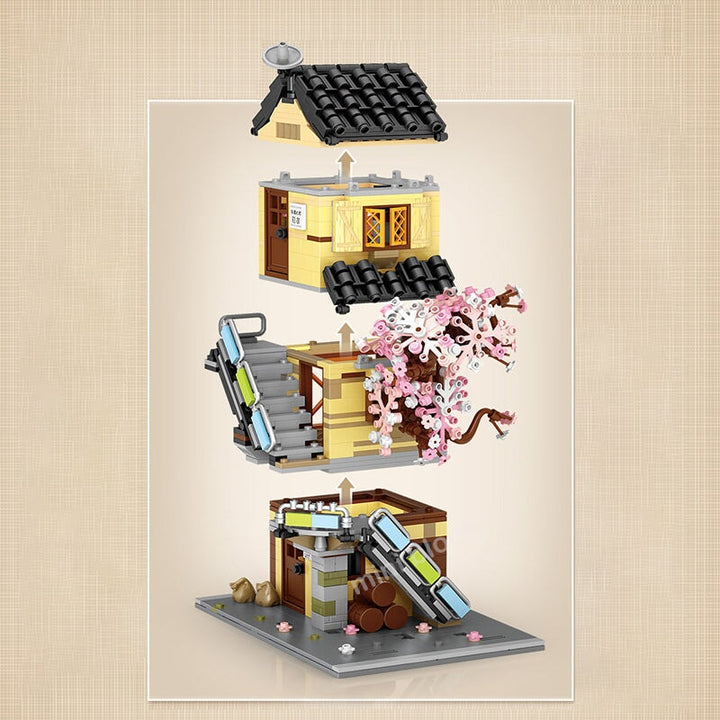 BowLift | Sakura Stores Micro Building Set