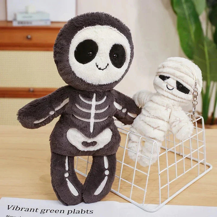 BowLift | Scary Skeleton and Mummy Halloween Plushies