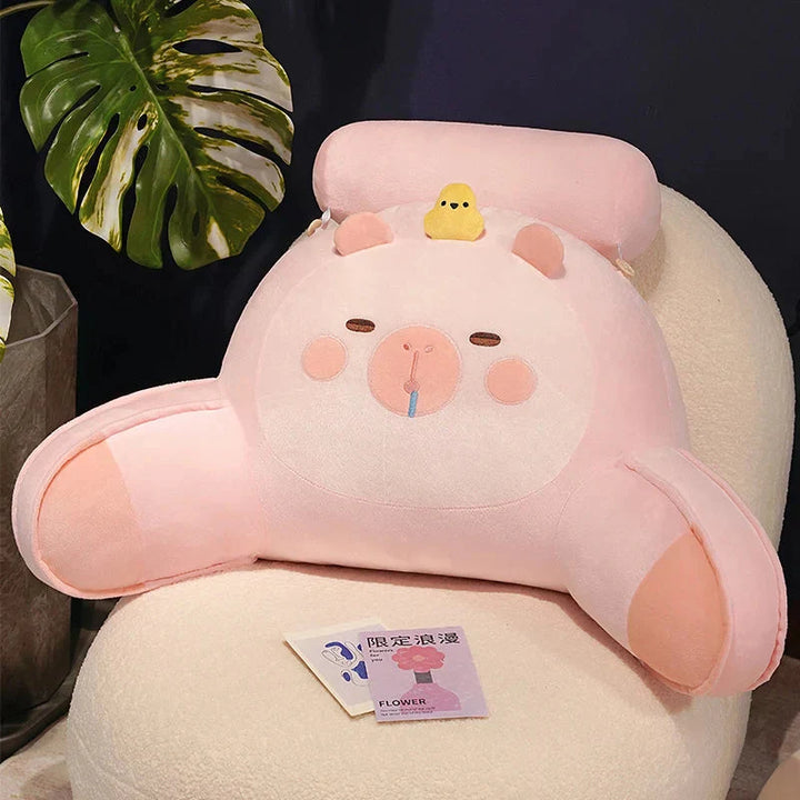 BowLift | Sleepy Capybara Resting Cushion Pillow