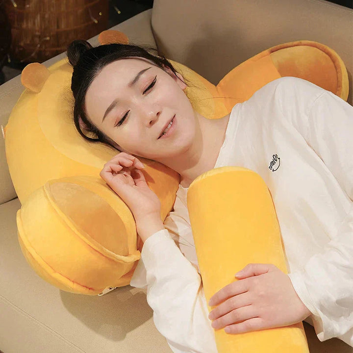 BowLift | Sleepy Capybara Resting Cushion Pillow