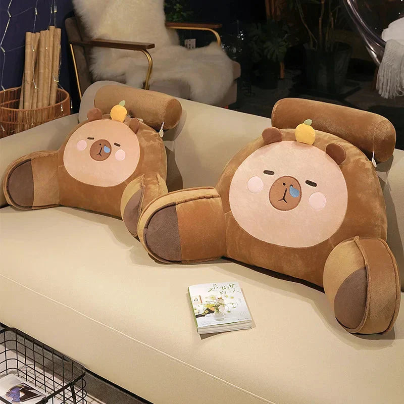 BowLift | Sleepy Capybara Resting Cushion Pillow