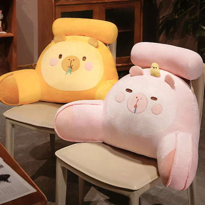 BowLift | Sleepy Capybara Resting Cushion Pillow
