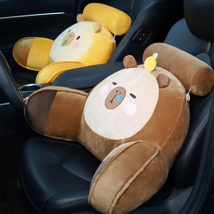 BowLift | Sleepy Capybara Resting Cushion Pillow