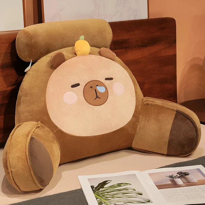 BowLift | Sleepy Capybara Resting Cushion Pillow