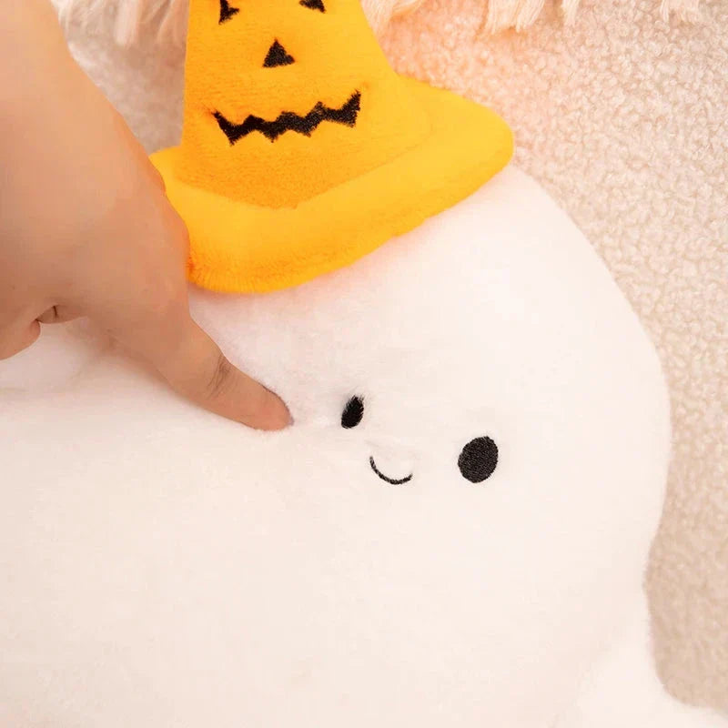 BowLift | Smiling Halloween Pumpkin Ghost Plush