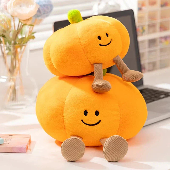 BowLift | Smiling Halloween Pumpkin Ghost Plush