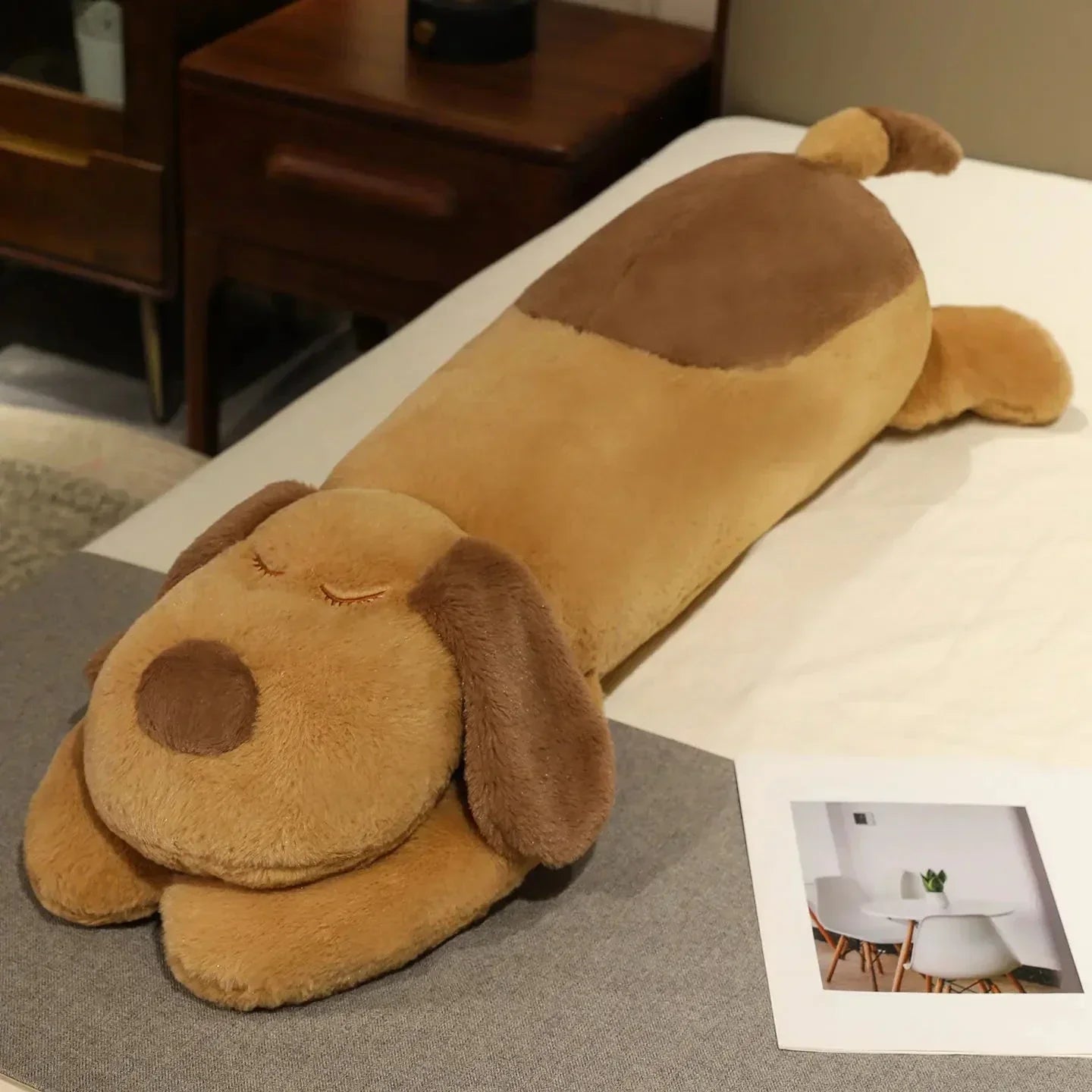 BowLift | Snoozie the Sleepy Puppy Hug Pillow