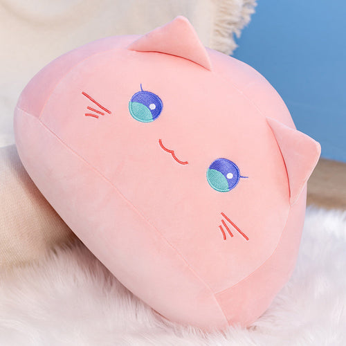 BowLift | Soft Pebble Cats & Dog Animal Plushies Collection