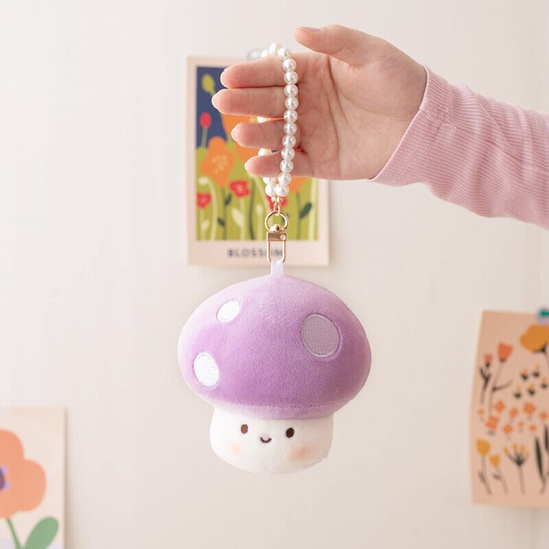BowLift | Squishy Mushroom Friends Plushie Keychains