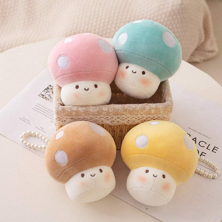 BowLift | Squishy Mushroom Friends Plushie Keychains
