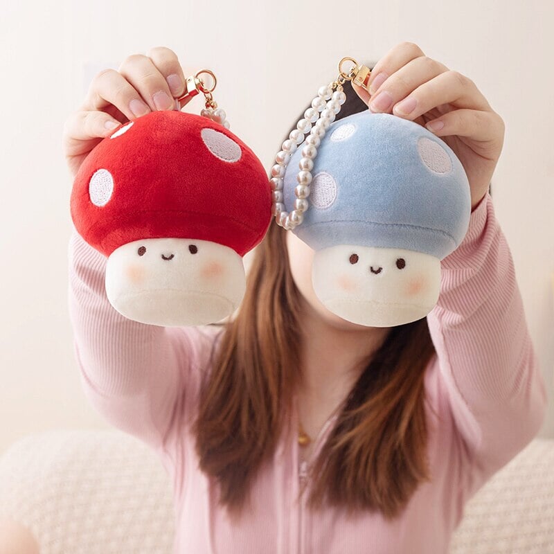 BowLift | Squishy Mushroom Friends Plushie Keychains