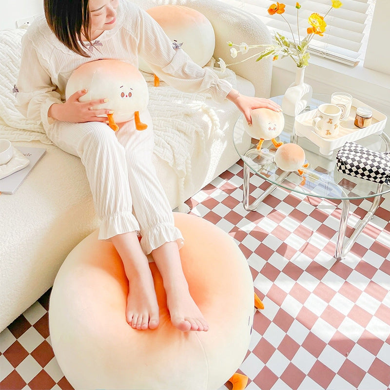 BowLift | Steamed Round Stuffed Bao Bun Plushie