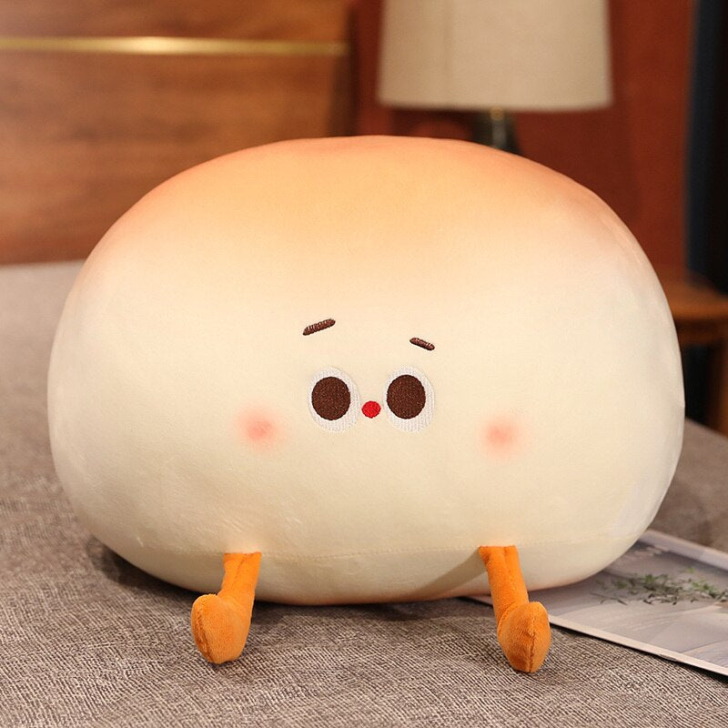 BowLift | Steamed Round Stuffed Bao Bun Plushie