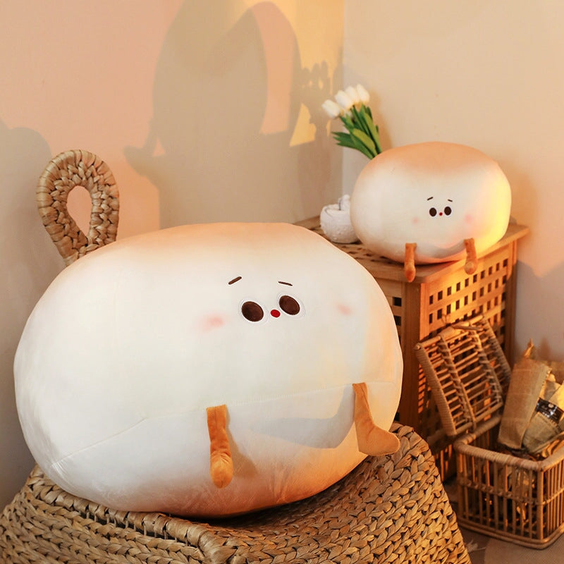 BowLift | Steamed Round Stuffed Bao Bun Plushie