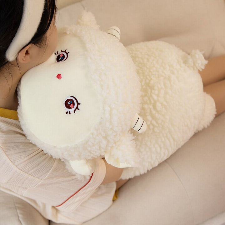 BowLift | Sweet Fluffy Laying Lamb Snuggle Buddies