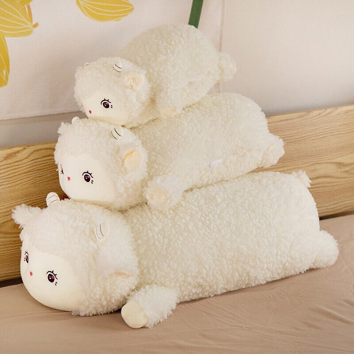 BowLift | Sweet Fluffy Laying Lamb Snuggle Buddies