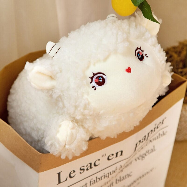BowLift | Sweet Fluffy Laying Lamb Snuggle Buddies