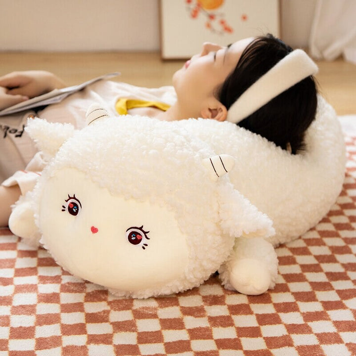 BowLift | Sweet Fluffy Laying Lamb Snuggle Buddies
