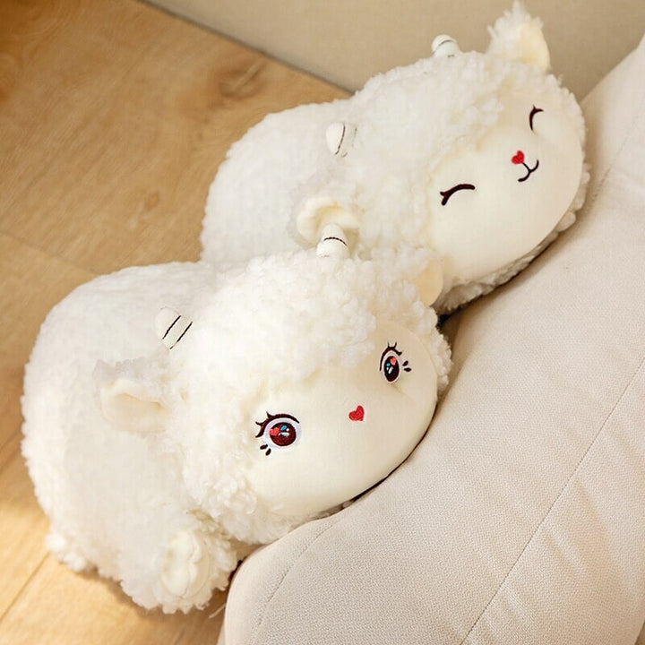 BowLift | Sweet Fluffy Laying Lamb Snuggle Buddies