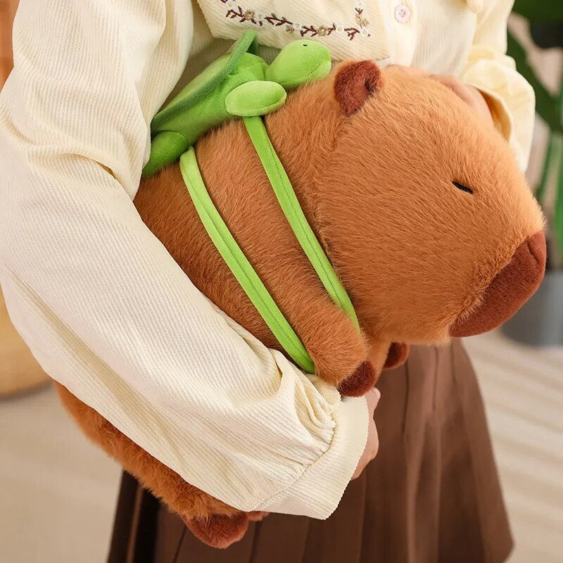 BowLift | The Adorable Capybara Turtle Back Pack Plushies