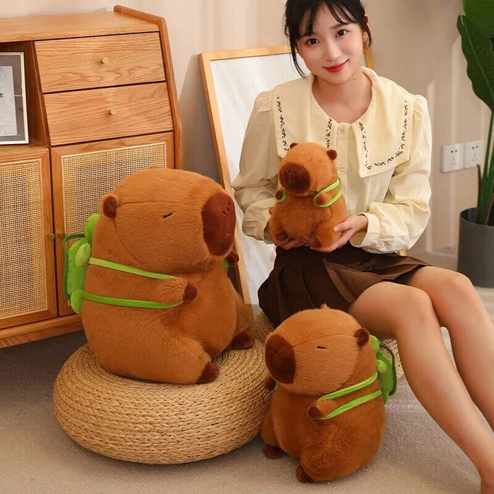 BowLift | The Adorable Capybara Turtle Back Pack Plushies