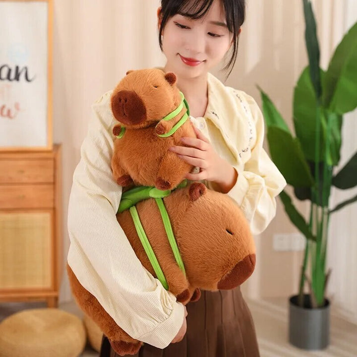 BowLift | The Adorable Capybara Turtle Back Pack Plushies
