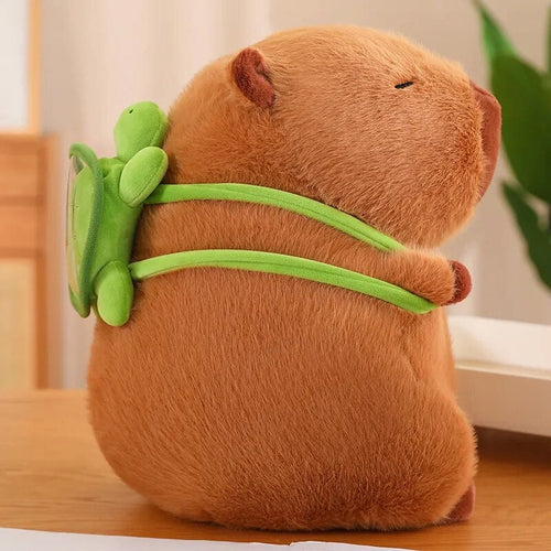 BowLift | The Adorable Capybara Turtle Back Pack Plushies