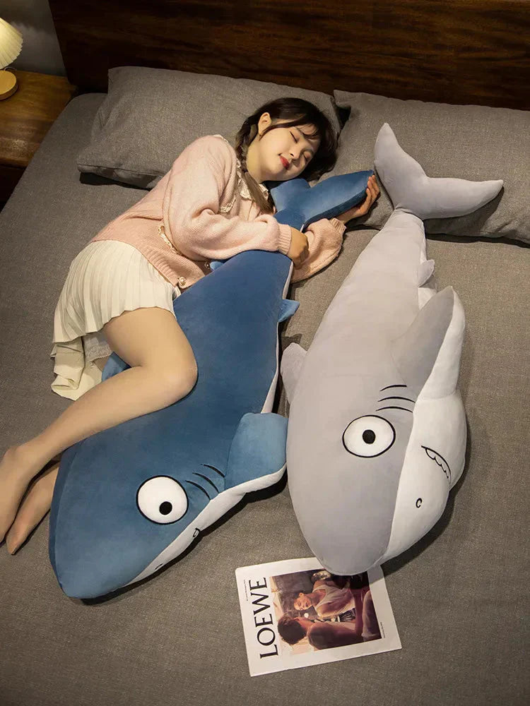 BowLift | The Friendly Cheeky Gray Blue Shark Plushies