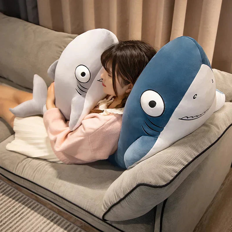 BowLift | The Friendly Cheeky Gray Blue Shark Plushies
