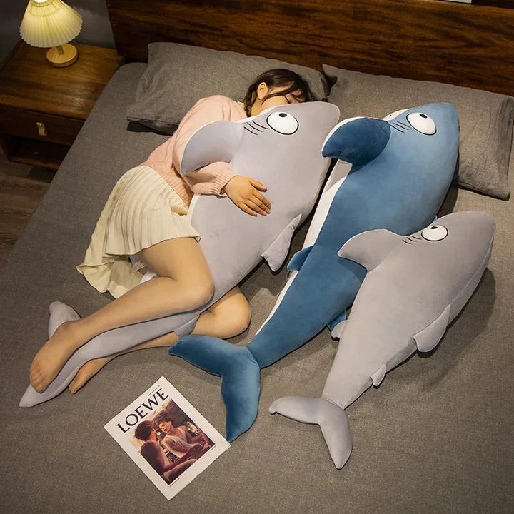 BowLift | The Friendly Cheeky Gray Blue Shark Plushies