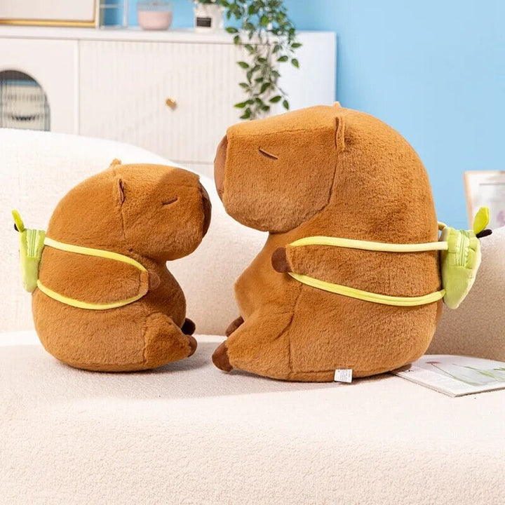 BowLift | The Kawaii Capybara with Mini Avocado Backpack Plushie