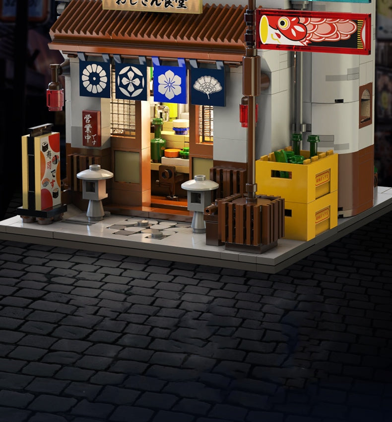 BowLift | Traditional Local Japanese Restaurant LED Building Set