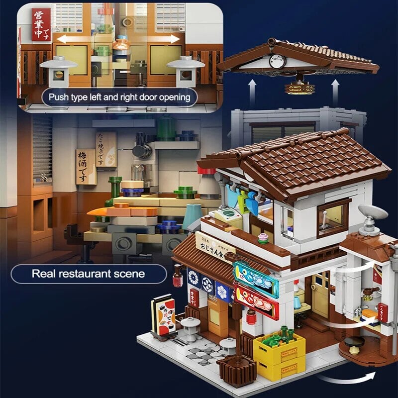 BowLift | Traditional Local Japanese Restaurant LED Building Set