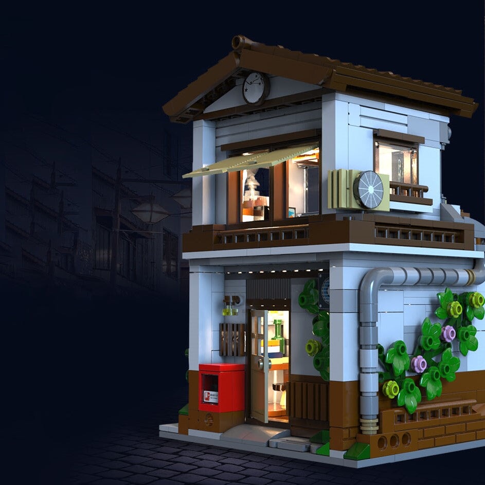 BowLift | Traditional Local Japanese Restaurant LED Building Set