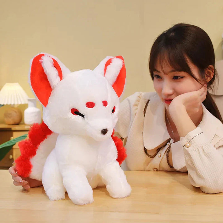 BowLift | White Nine-Tailed Fox Plushies