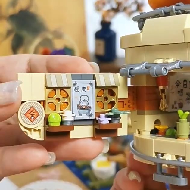 BowLift | Wonders of Asia Teatime Nano Building Set