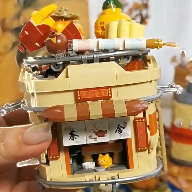BowLift | Wonders of Asia Teatime Nano Building Set