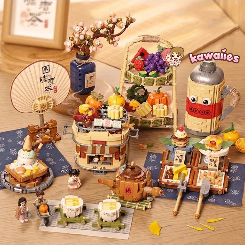 BowLift | Wonders of Asia Teatime Nano Building Set