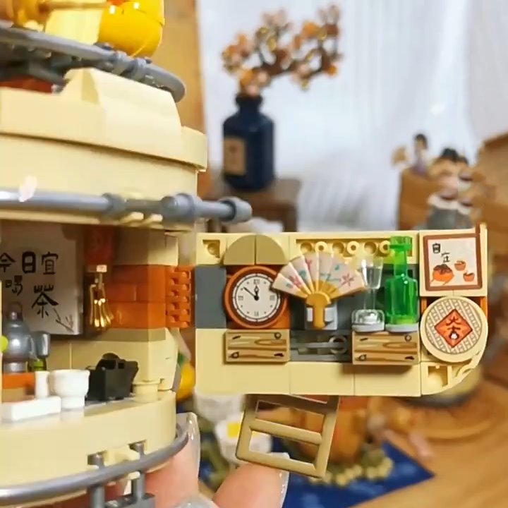 BowLift | Wonders of Asia Teatime Nano Building Set