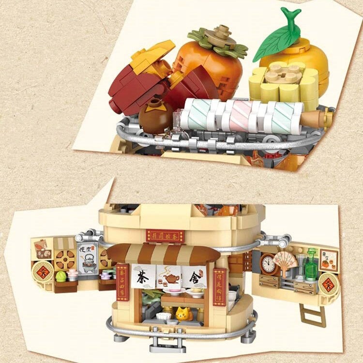 BowLift | Wonders of Asia Teatime Nano Building Set