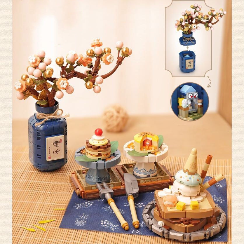 BowLift | Wonders of Asia Teatime Nano Building Set
