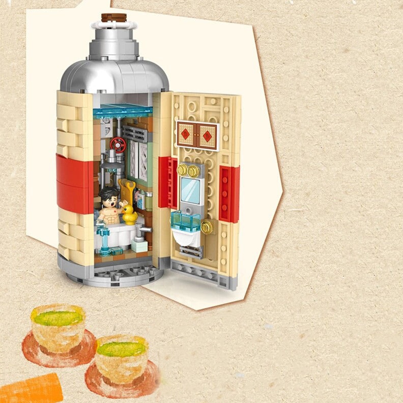 BowLift | Wonders of Asia Teatime Nano Building Set
