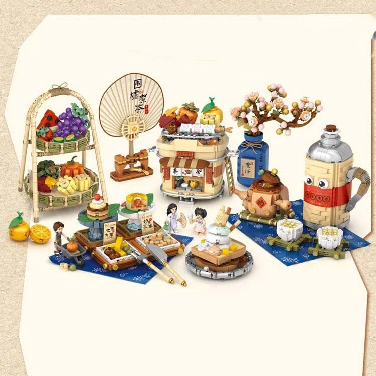BowLift | Wonders of Asia Teatime Nano Building Set