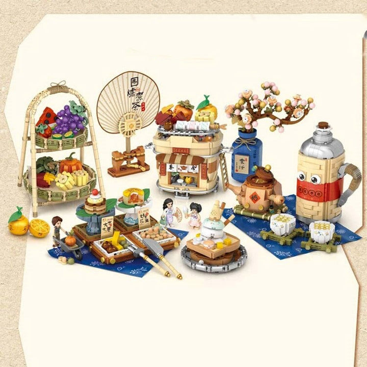 BowLift | Wonders of Asia Teatime Nano Building Set
