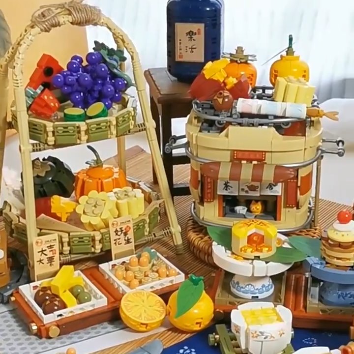 BowLift | Wonders of Asia Teatime Nano Building Set