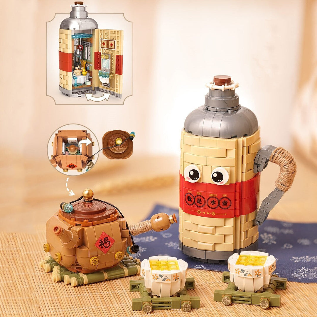 BowLift | Wonders of Asia Teatime Nano Building Set