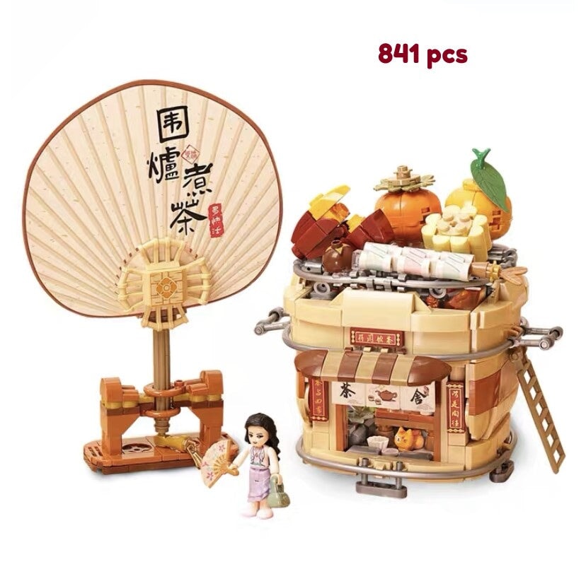 BowLift | Wonders of Asia Teatime Nano Building Set