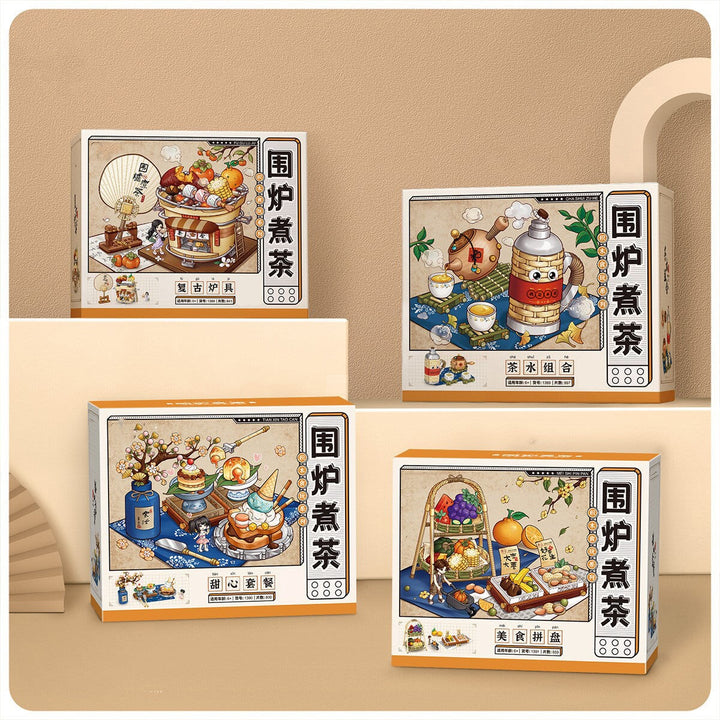 BowLift | Wonders of Asia Teatime Nano Building Set