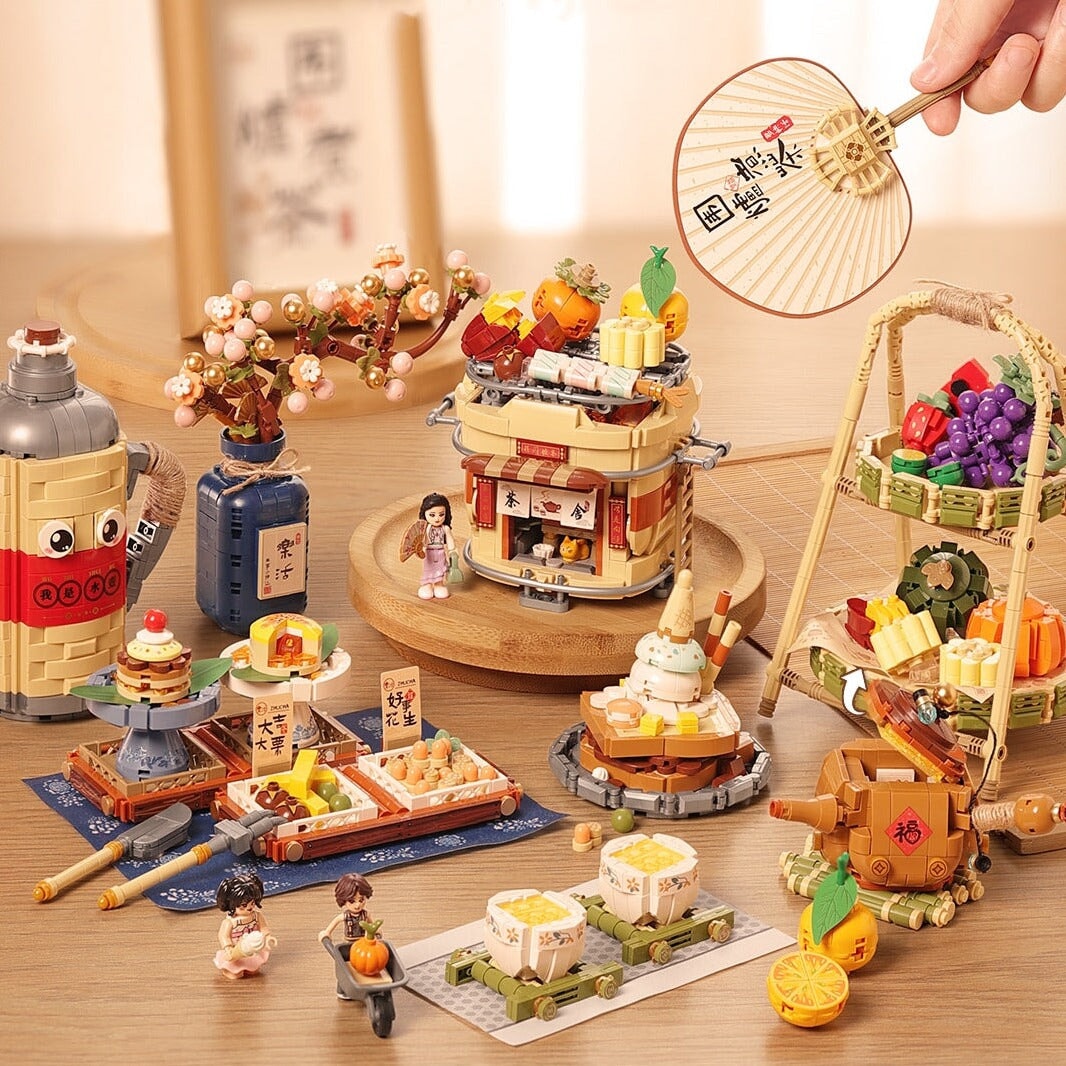 BowLift | Wonders of Asia Teatime Nano Building Set