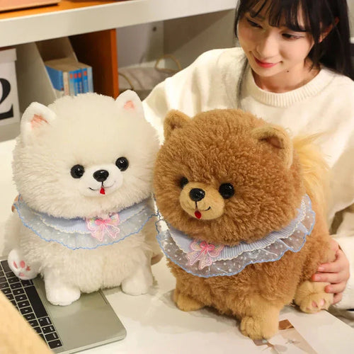 BowLift | Yumi and Koji the Pomeranian Dog Plushies